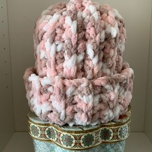 Chunky crochet cold weather hat